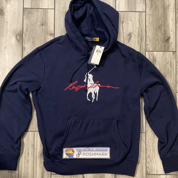 Polo Ralph Lauren Other - NWT Polo Ralph Lauren Hoodie Big Pony Script